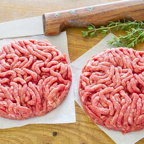 Colis de 3 kgs de steacks hachés